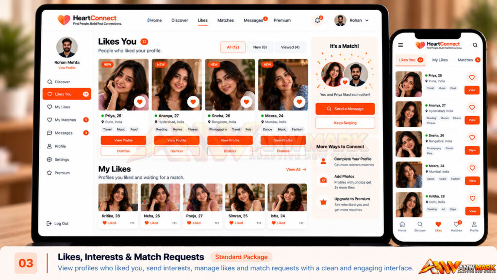 Dating Platform screenshot