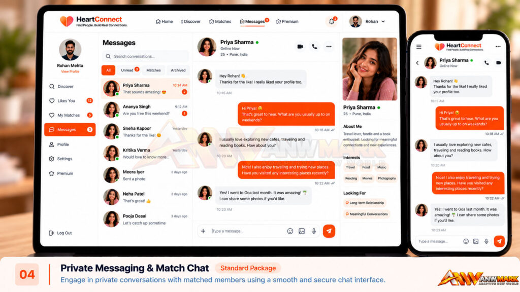 Dating Platform screenshot