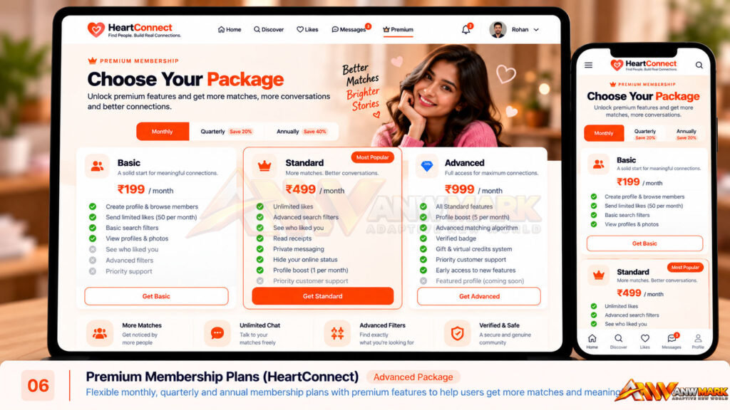 Dating Platform screenshot