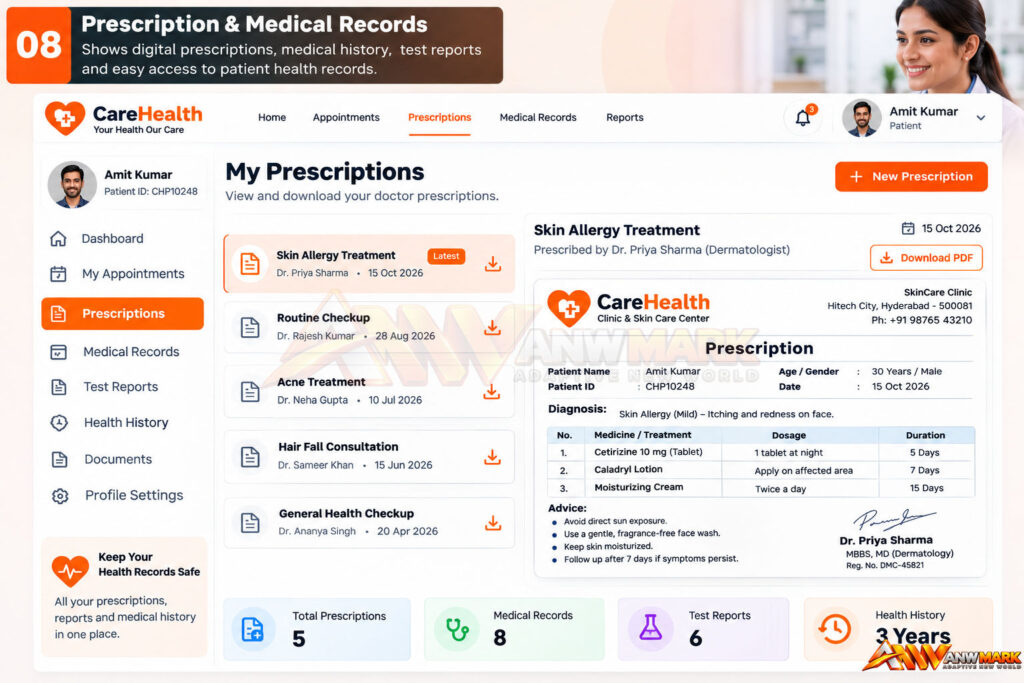 Doctor Appointment & Healthcare screenshot