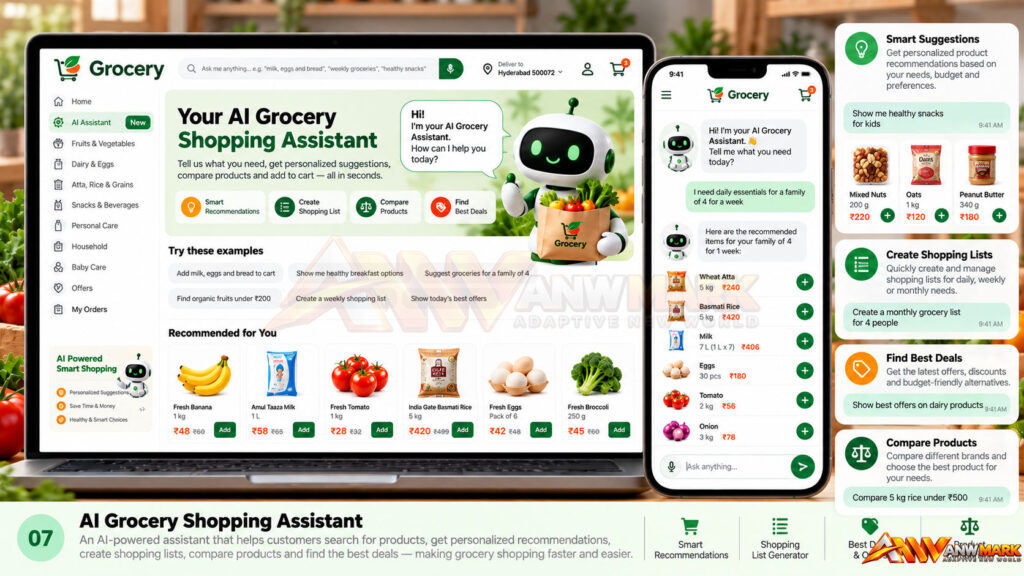 Grocery screenshot