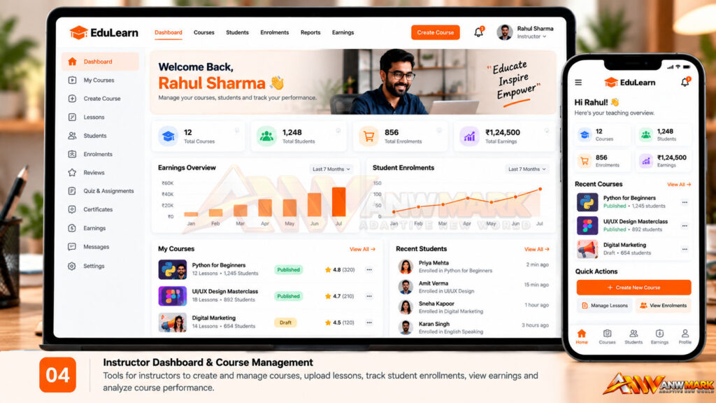 E-Learning screenshot