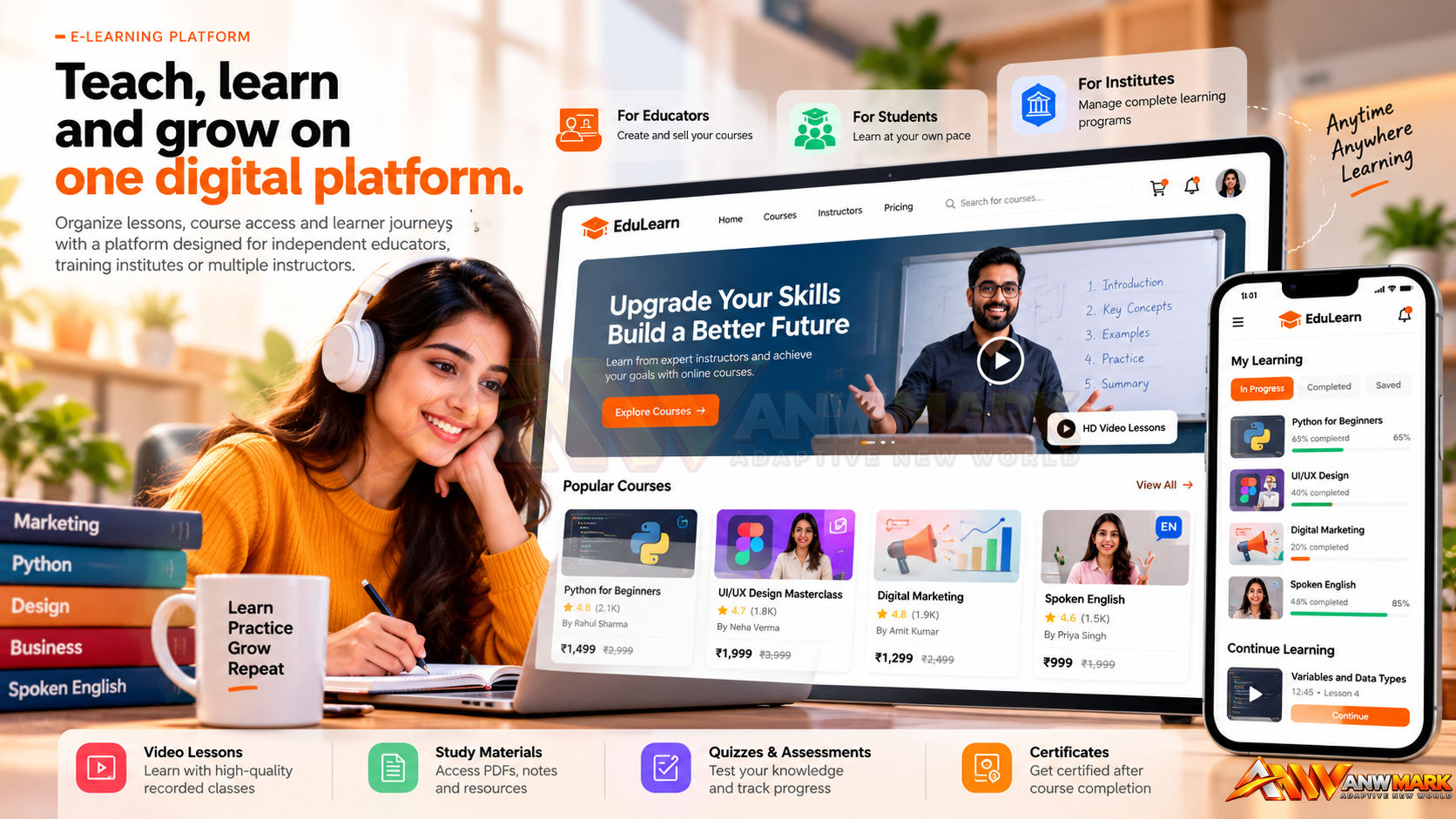 E-Learning — ANW Mark Solution