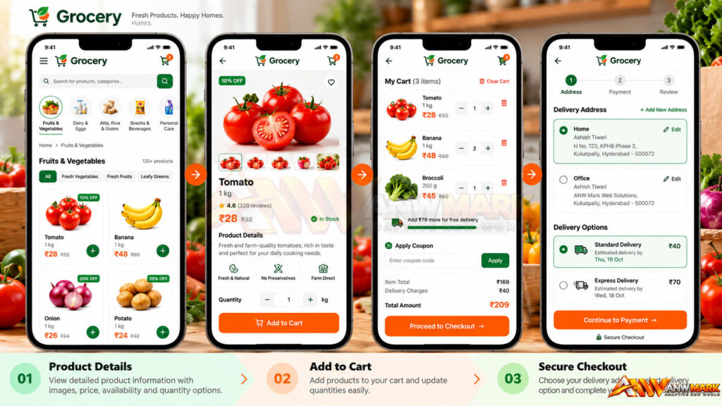Grocery screenshot