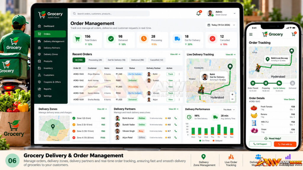 Grocery screenshot