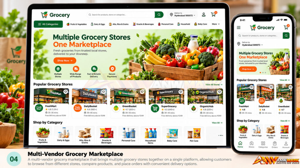 Grocery screenshot