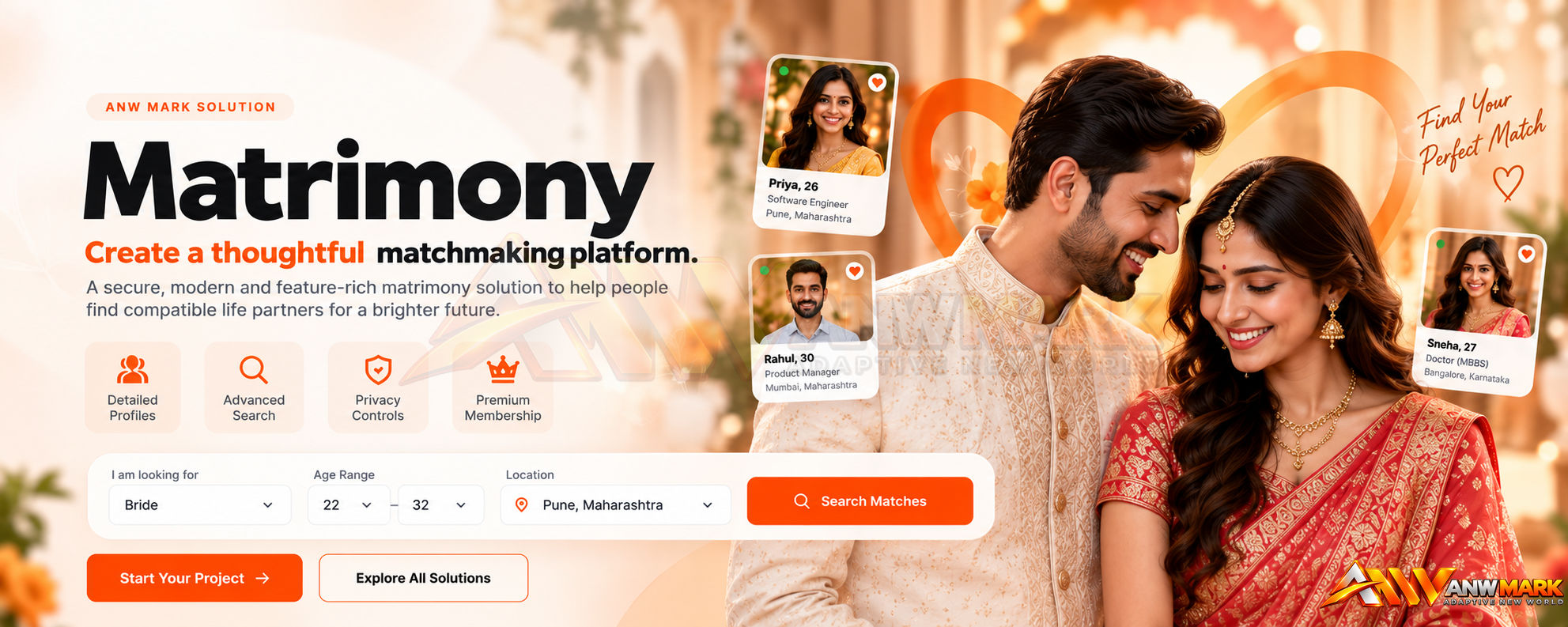 Matrimony — ANW Mark Solution